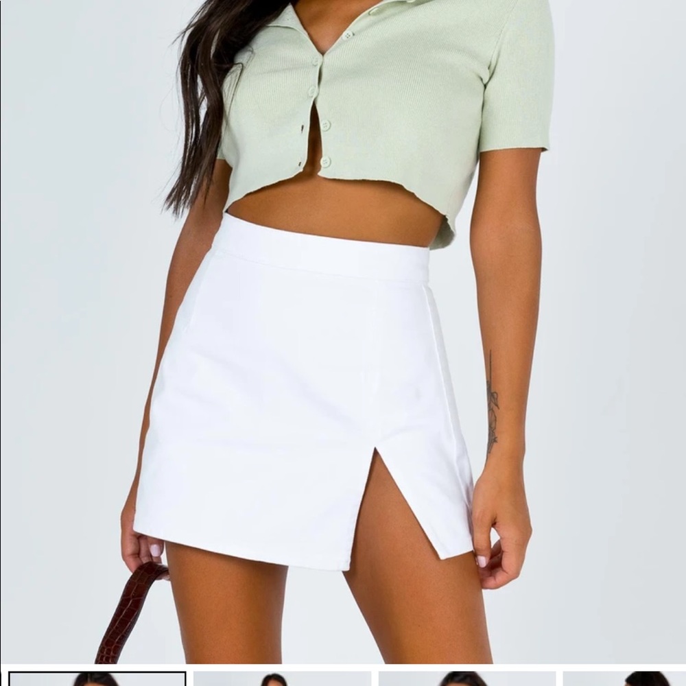 Princess polly white skirt